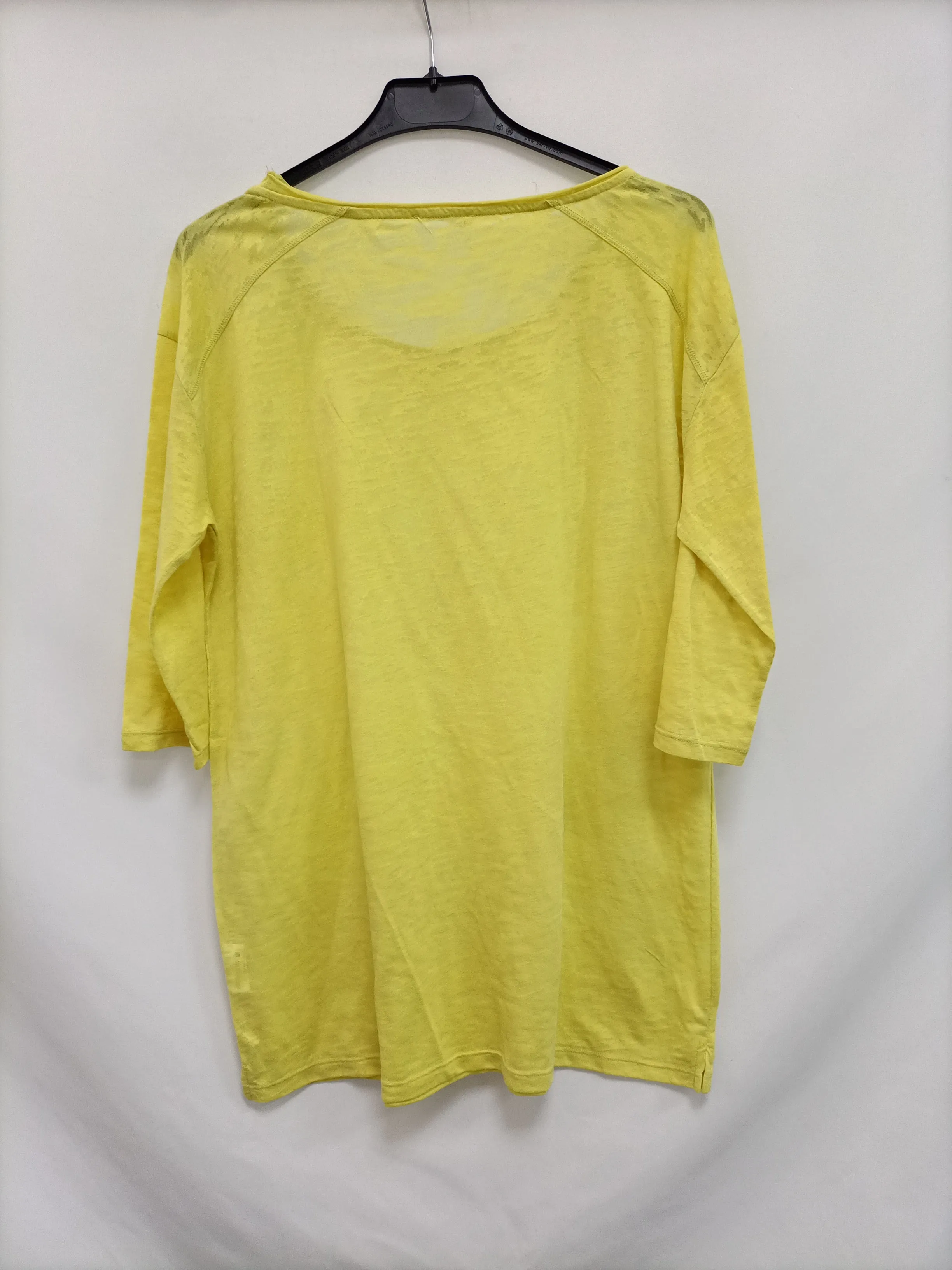 AMERICAN VINTAGE. Camiseta amarilla T.s