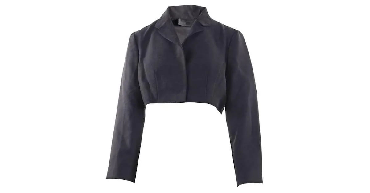 Autre Marque Chaqueta corta de DISEÑADOR CONTEMPORÁNEO Negro 
