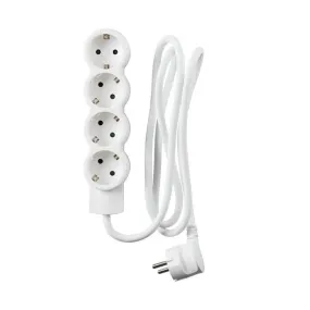 Base múltiple 4 tomas con cable 1.5m - Legrand