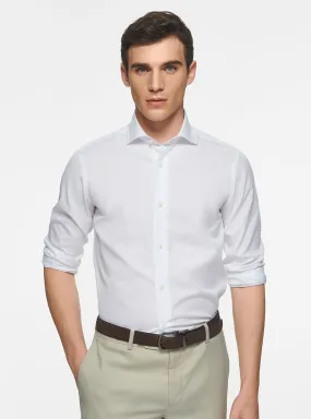 Camisa de algodón fil a fil