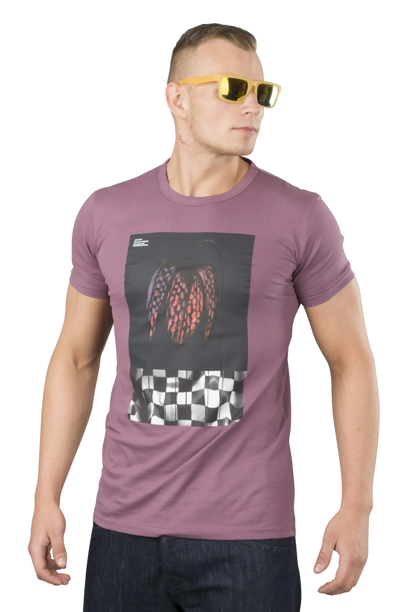 Camiseta Dainese Demon-Flower 72 Lila
