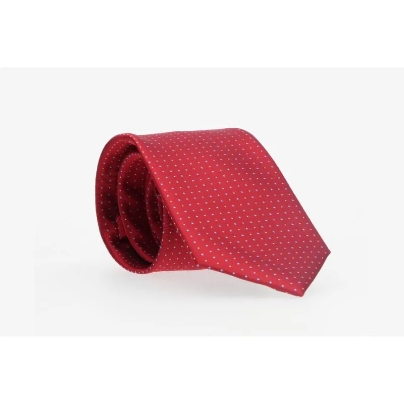 Corbata roja lunares mini