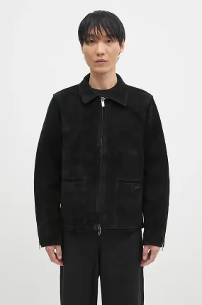 Filling Pieces Leather Jacket Suede