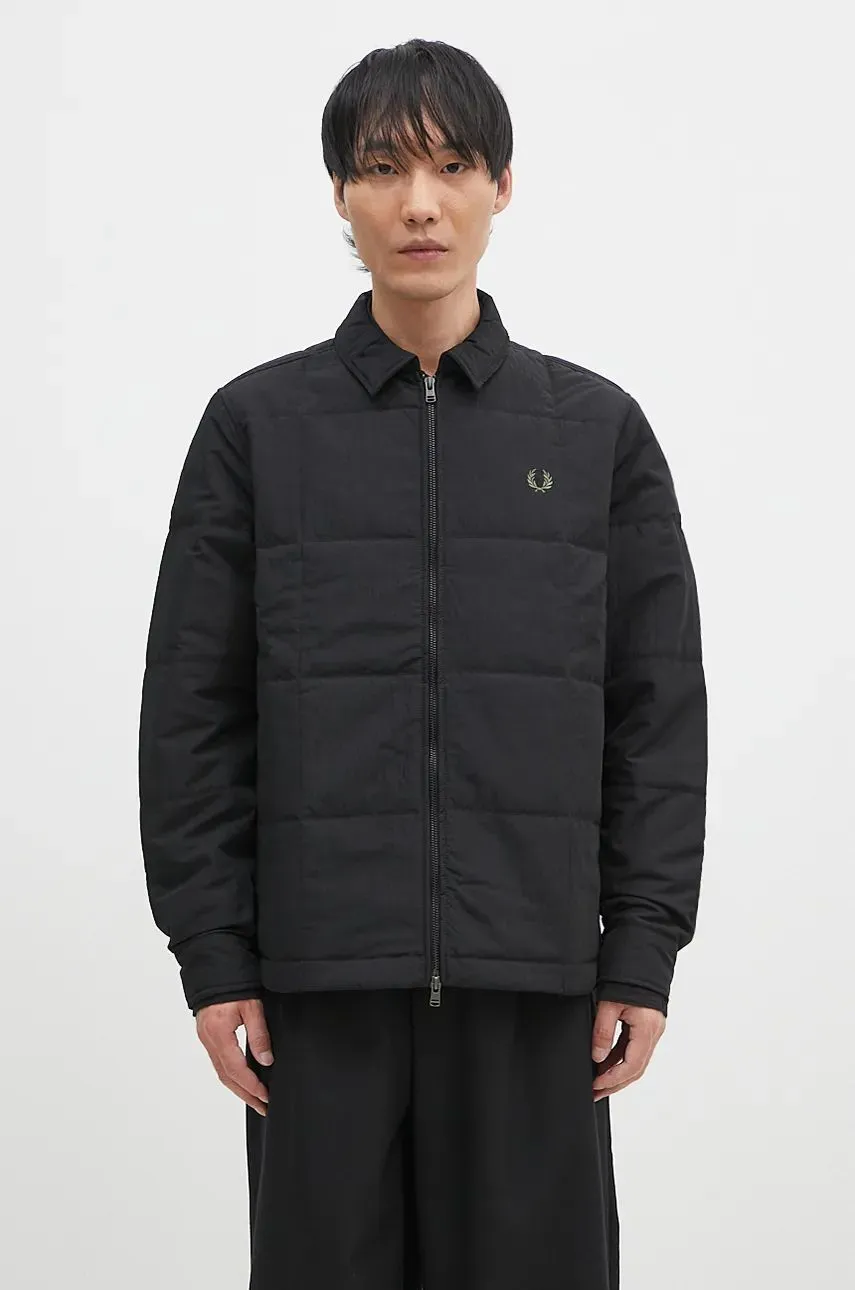 Fred Perry Quilted Overshirt Jacket