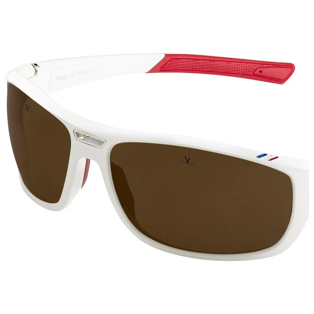 Gafas Vuarnet Racing Regular Blanc Mat Rouge Eclipse