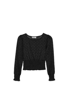 Inside Camisa Blonda Goma Canilla