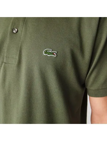LACOSTE Polo Classic Fit Hombre Military