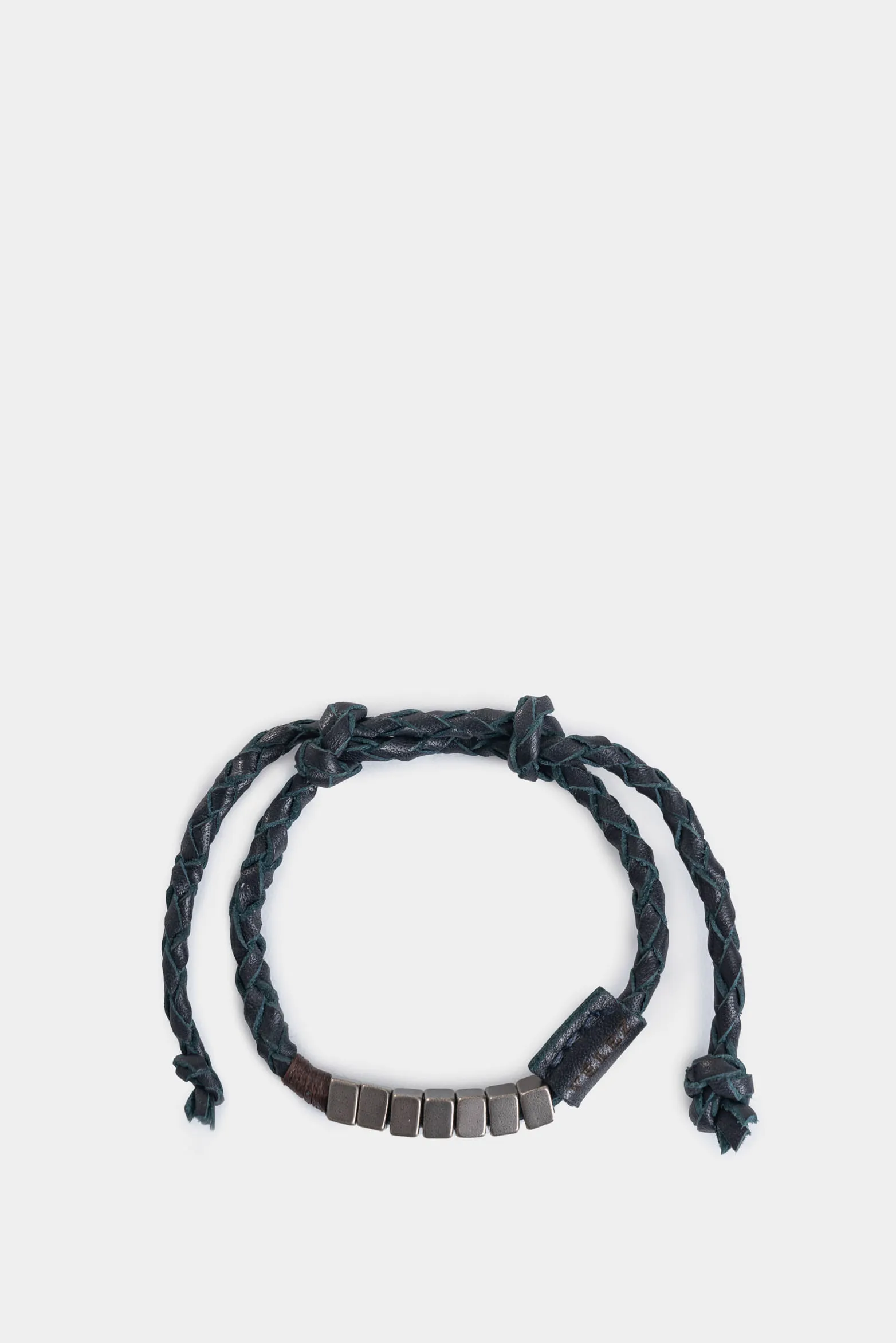 Manilla Canuto de cuero para hombre ajuste nudos