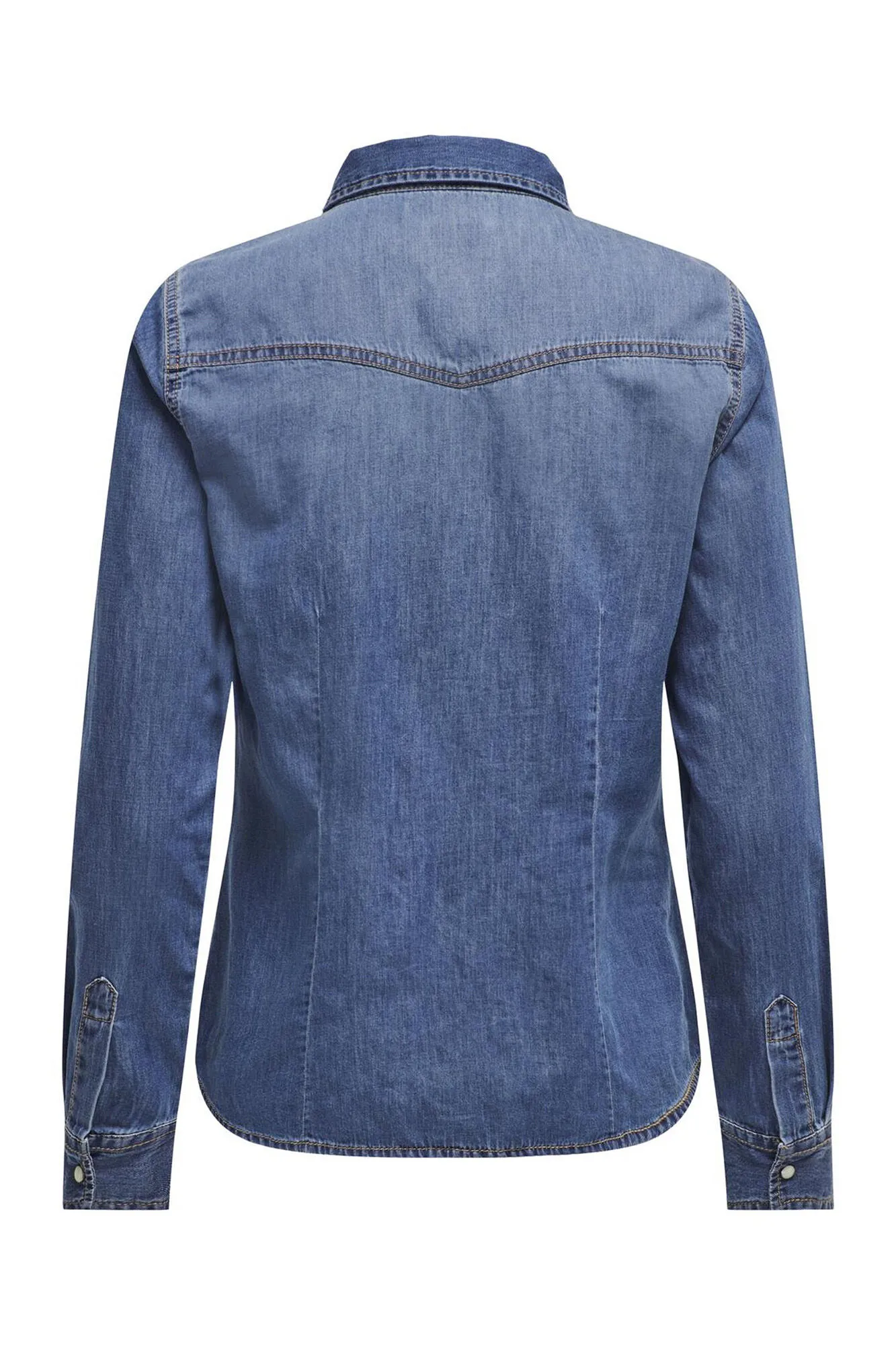 Only Camisa vaquera con bolsillos