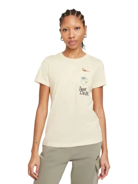 Playera Nike Sportswear Reg Pkt Nature Para Mujer