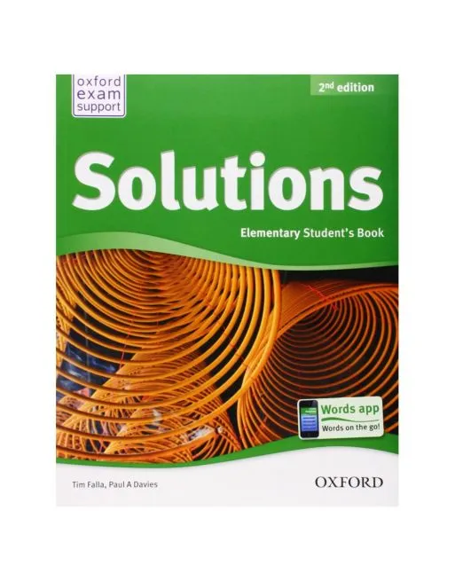 SOLUTIONS. ELEMENTARY. STUDENTS BOOK (9780194552783)