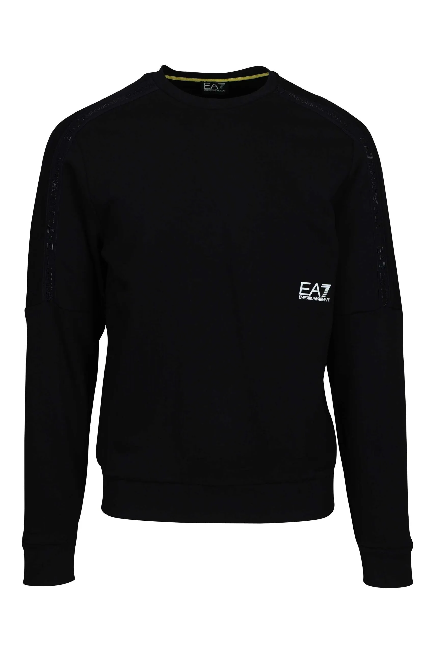 Sudadera negra con minilogo 