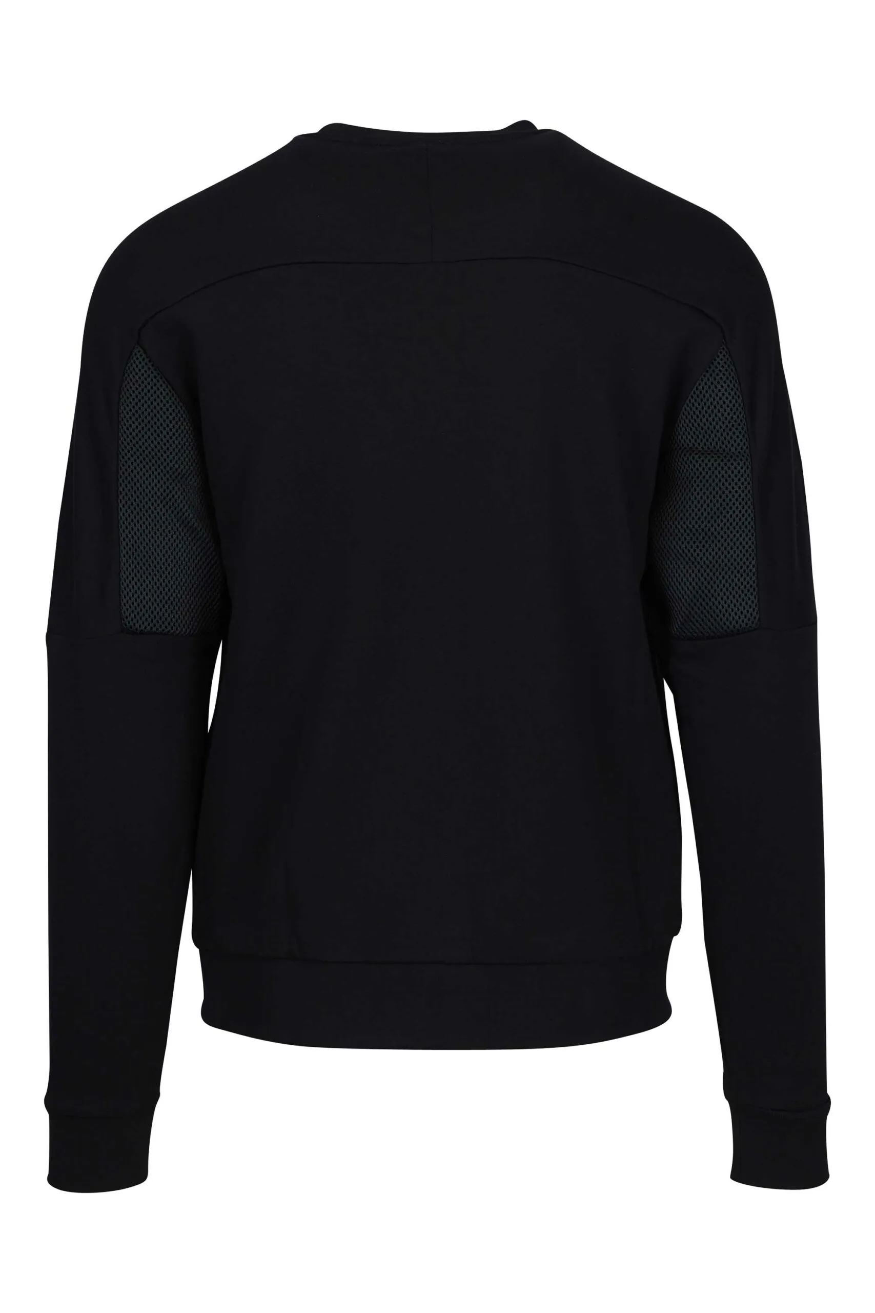 Sudadera negra con minilogo 