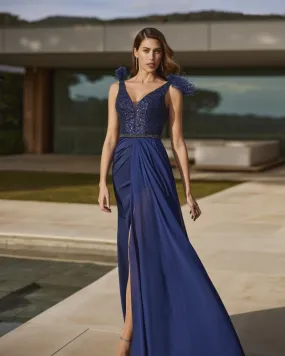 Vestido 8J236 Marfil