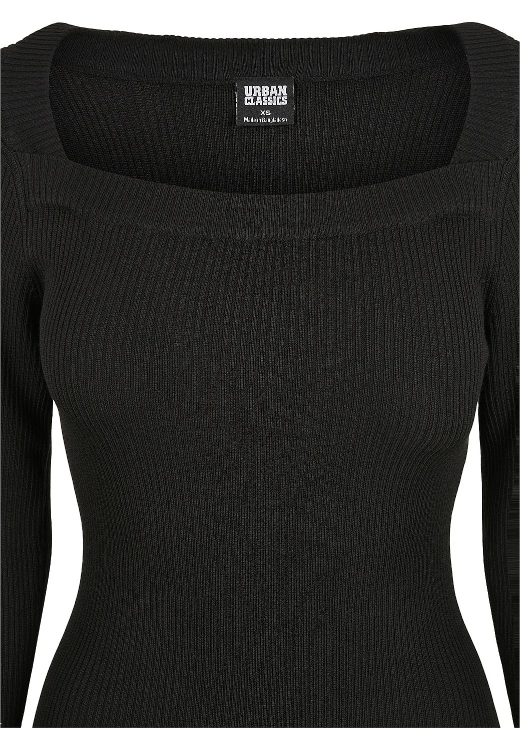 vestido Urban Classics Long Knit/TB4526 - Black - women´s