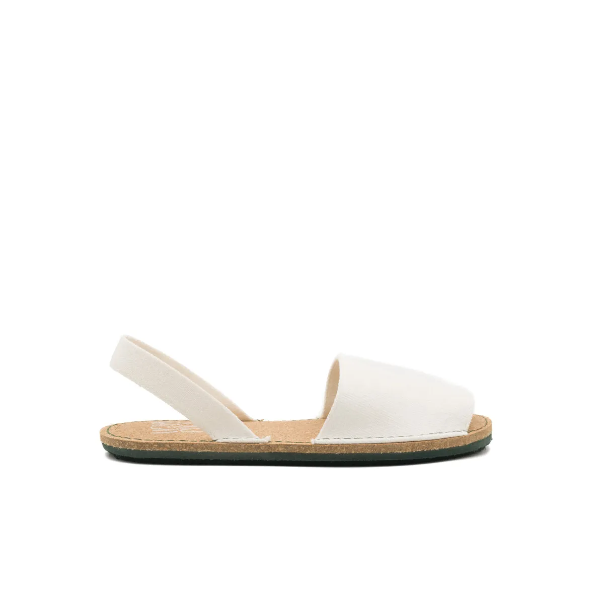 WOODY Sandalia vegana blanca WOO005