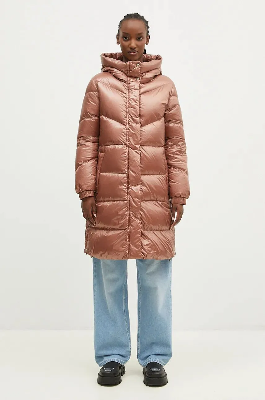 WOOLRICH Long Puffer Jacket With Hood