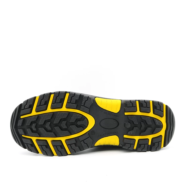Zapatos de seguridad con suela de goma resistente al aceite TM166 HRO con puntera y entresuela de acero
